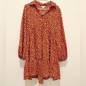 Umgee Rust Orange Dress
